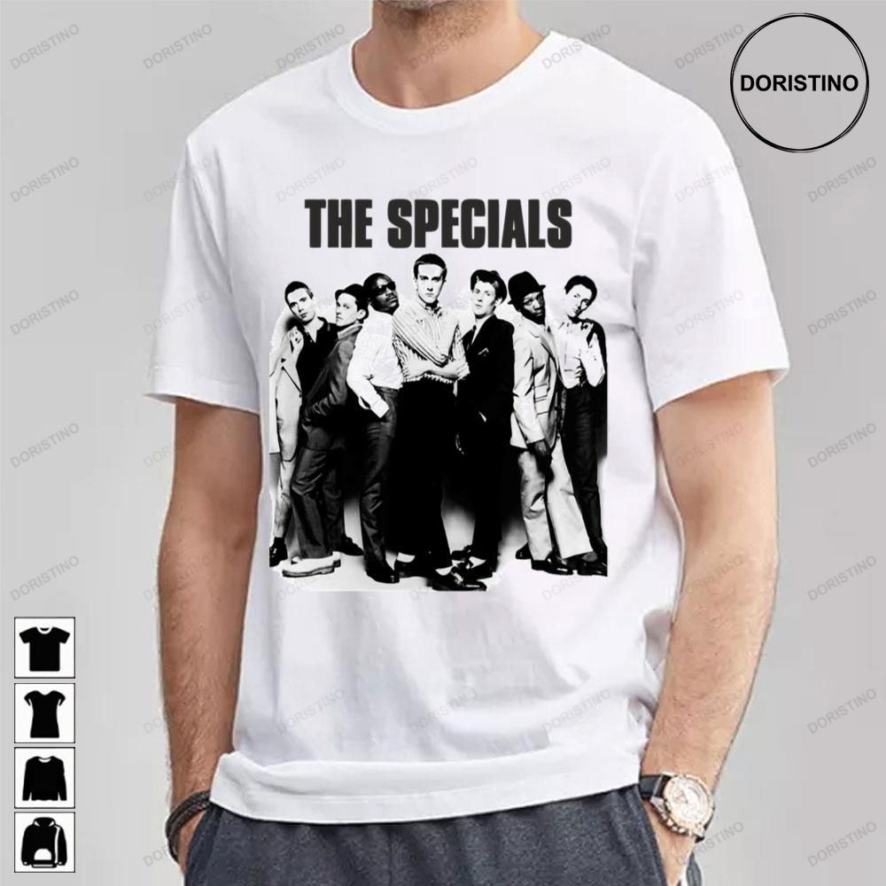 The Specials Band Team Limited Edition T-shirts